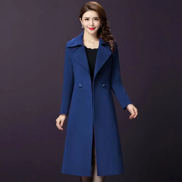 Women's Winter Woolen Coat for Mothers